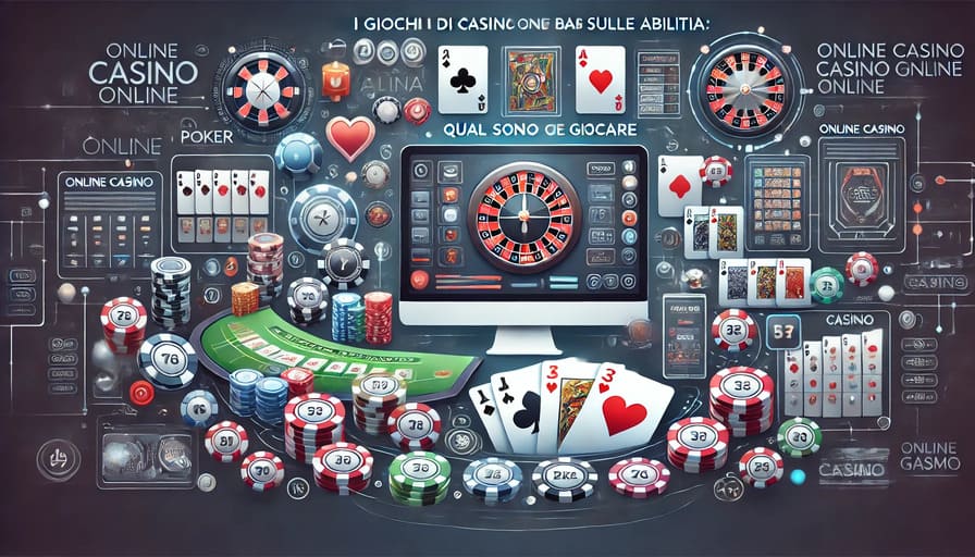 I giochi di casinò online basati sulle abilità: quali sono e come giocare