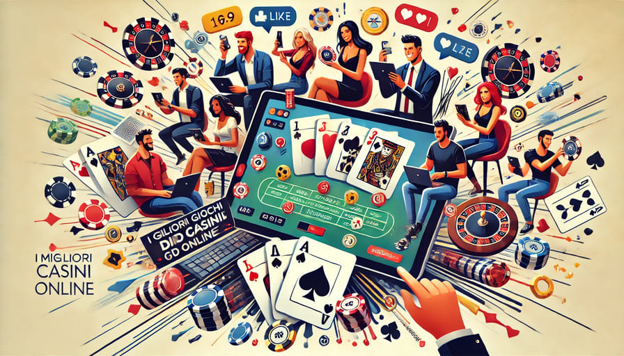 I migliori giochi di casinò online per giocare con amici: divertimento e competizione